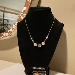 Vintage necklace and earring set